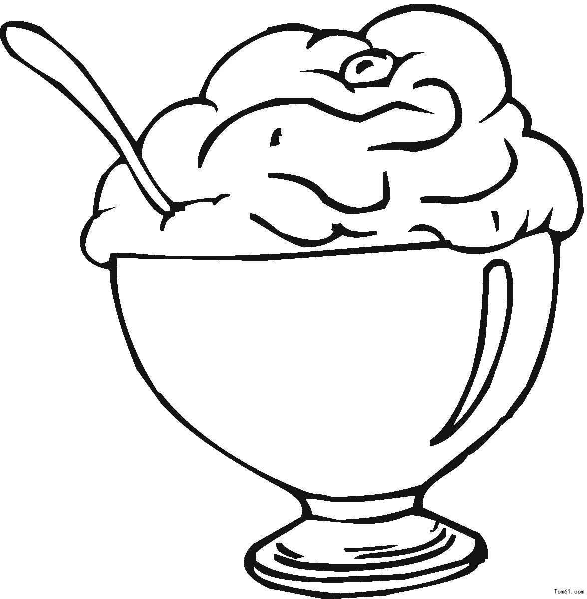 冰激凌-简笔画图片-儿童资源网手机版