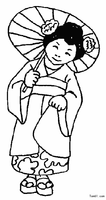 神仙人物-简笔画图片-儿童资源网手机版